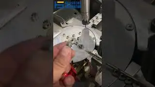 Automatic tapping and drilling machine#machine #factory #manufacturing #tapping #drilling