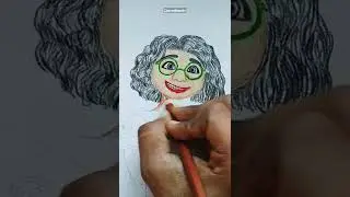 How to draw Mirabel of Encanto #shorts#art#mirabel#drawing#artwork#disney