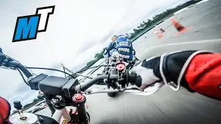 Pitbike Hockenheim RAW  POV | DandyRacing | Fights | Blockpass | Learn2Slide