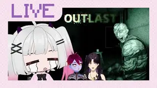 PLAYING HORROR DRUNK | with VoltaireVT & AmadeaVT | Outlast 「VOD」