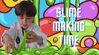 How to Make Slime at Home 🧪 | Fun Science Experiment for Kids
