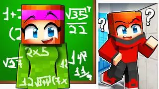 J'utilise l'extrême camouflage pour me cacher à l'école sur Minecraft !