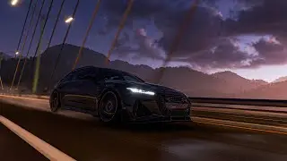 Forza Horizon 5 2021 Audi RS 6 Advant Twilight Coastal Run No HUD 4k 60 RTX 4080 Extreme