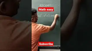 #KD CVAM/#Mathmagictrick/#Math Tricks Magic in Hindi/#shorts/#fatafat maths