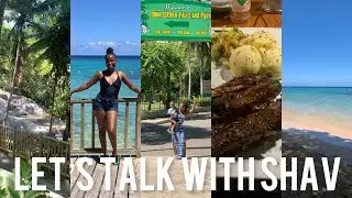 Dunns River Falls Jamaica | Holy Smokes Bar&Grill | Vybz Kartel Jingle |Baking Cupcakes | @LTWShav
