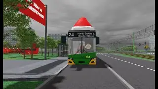 PRZEJAZD ŚWIĄTECZNY - SU 12 IV Hydrogen #1601 (Poznań Malta - Roblox) - 24, Kierunek: Rondo Śródka