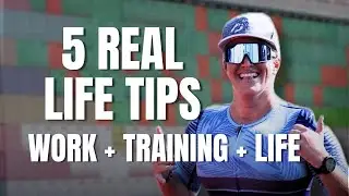 How I Balance Triathlon Training, a Corporate Job & Parenting (5 Real Tips)