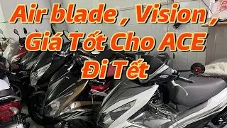 28/12 - Thợ máy bán xe dưới 10tr tại xe máy Quang Lập Air blade 6tr7 Vision 11tr9 Nouvo6 10tr7