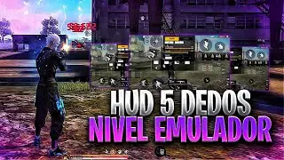OS BRABOS!! 👾 TOP 4 MELHORES HUD 5 DEDOS FREE FIRE| HUD COMPLETO!