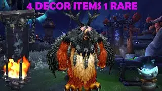 Как получить 4 предмета декора из одного редкого предмета | WOW [РУКОВОДСТВО]