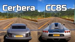 Forza Horizon 5: TVR Cerbera Speed 12 vs Koenigsegg CC8S - Drag Race