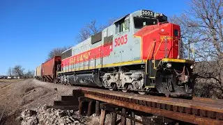 Chasing the Final MK50-3 on the Kyle Railway | Following Utah Railway 5003 Through Kansas