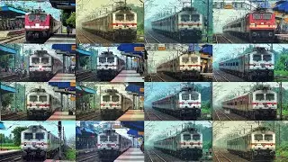 |[16 in 1]| High Speed LHBfied COVID-19 Special Trains Mega Compilation in Howrah - Barddhaman Chord