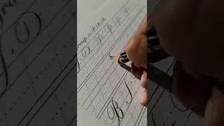 Learn Copperplate calligraphy online #calligraphy #shorts