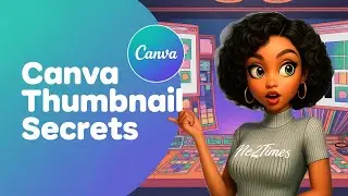 How to Make Viral YouTube Thumbnails in Canva (Replay Clip from Live Training)