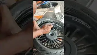 cara pasang ban Tubeless yang benar dan aman #viral #otomotif #tutorial #tips  #mekanik