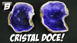 CRISTAL COMESTÍVEL DE AÇÚCAR | GEODES