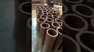Clay roof tile extrude machine #shorts