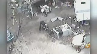 Chopper Video Shows Fort Worth Police Chief Ed Kraus Chasing, Arresting Hit-And-Run Suspect