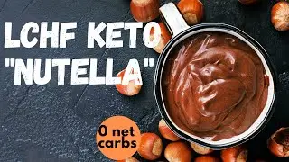🥓🍓🥑 LCHF KETO NUTELLA | KETOGENIC HAZELNUT & CHOCOLATE SPREAD CREAM | LOW CARB | SUGAR FREE