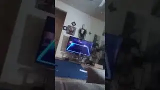 Playing FNAF 2 on the big screen for the last time of the year