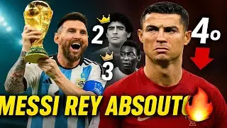 ⚽ HISTORIC! MESSI CROWNED BEST OF ALL TIME by the IFFHS, CRISTIANO OFF THE PODIUM 😱