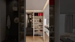 Modern Entryway Design with Smart Storage using AI.please like and subscribe to support my channel.