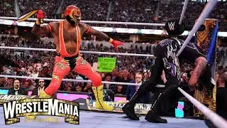 FULL MATCH- Rey Mysterio Vs Dominik Mysterio - Father Vs Son HD - Wrestlemania 39 April 2023 WWE2K23