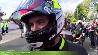 Manx Grand Prix - Junior Race - RED FLAG
