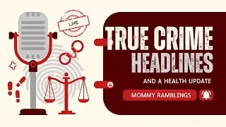 True Crime Headlines - And A Health Update - Idaho 4 Families Sue Kohberger's University