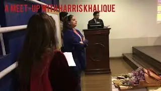 A meet-up with Harris Khalique
