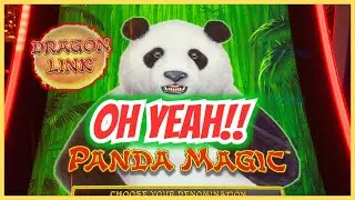 🔥WE GOT PAID!🍀Dragon Link-Panda Magic and Autumn Moon Slots in Las Vegas!