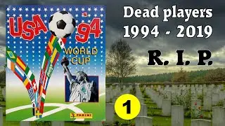 R.I.P. Dead football players in Panini Album 