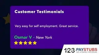 Real Businesses, True Reviews | 123PayStubs Reviews  | July 28, 2021
