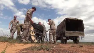 Australian, New Zealand Soldiers support airdrops by AATTC