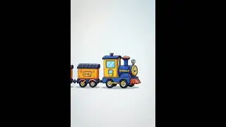 Transport Vehicles for Kids | Car Bus Train Plane Boat | Cartoon Learning Video