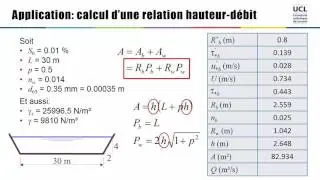10 Formes de fond et résistance à l'écoulement - Influence sur les courbes de tarage