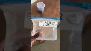 Вдыхая запах мешка с воздухом из 2013 года