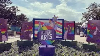 A look around the 2021 Epcot International Festival of the Arts #artfulepcot