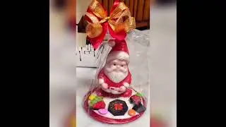 SANTA CHOCOLATE BOUQUET and SOME CHRISTMAS CHOCOLATES  #chocolates #chocolatelovers