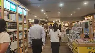 Mega city. Kyobo-Bookstore in Seoul (202408)