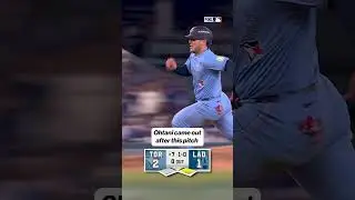 Ohtani's night as the pitcher ends #dodgers #shoheiohtani #worldseries