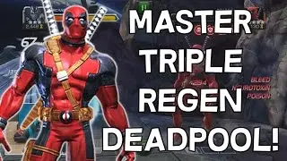 Master Mode Triple Regen Deadpool! - 3 Star Challenge - Marvel Contest of Champions