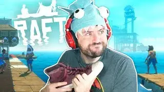 THE NEW MASSIVE UPDATE | Raft w/ The Derp Crew #11