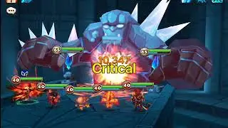 Summoners War: Giant's Keep B10 using only Fire Monsters Achievement