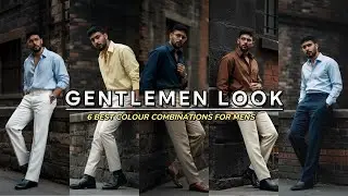 Gentlemen Look | Formal Pant Shirt Colour Combinations That Make You Look Professional.