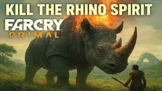 Kill the Rhino Spirit | Epic Beast Hunt Mission Far Cry Primal#gaming