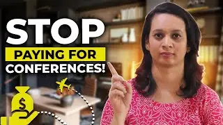 🌍 How to Attend Conferences for FREE ?! ✨Eligibility, Stipend & Application Tips! 🎓[Free PDF Inside]