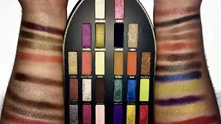 Kat Von D SAINT AND SINNER PALETTE SWATCHES
