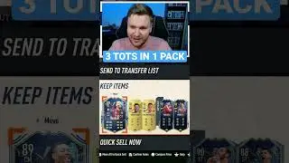 WE PACKED THREE TEAM OF THE SEASON PLAYERS IN ONE PACK!!!!! 🔵🔵🔵 #fifa23 #fut #tots